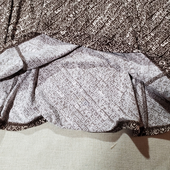 Liz&co. women's skirt size XL multicolor brown - Picture 8 of 11